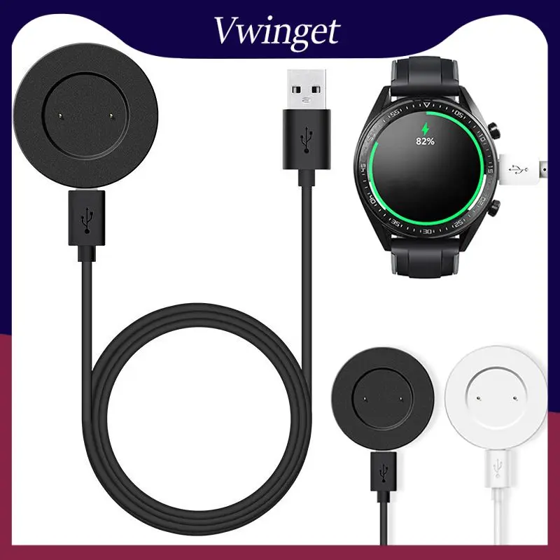 

Fast Charging Charging Cradle Wireless Watch Charger Base Adapter Usb Charge Cable Magnetic Gt / Gt2 / Honor Dock Charger 120cm