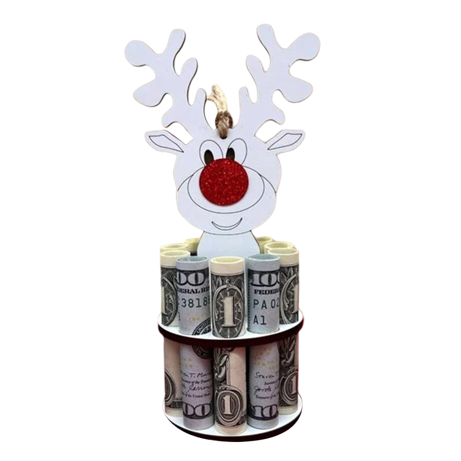 

Рождественский уникальный держатель для денег, высококачественные деревянные украшения из материала для дома, Оформление интерьера TS1