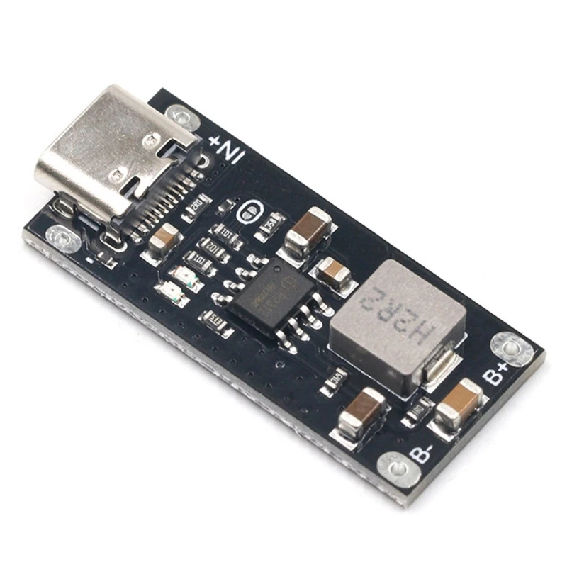 

Type-C USB Input 3A Polymer Ternary Lithium Battery Quick Charging Board IP2312 CC-CV with High Current JIAN
