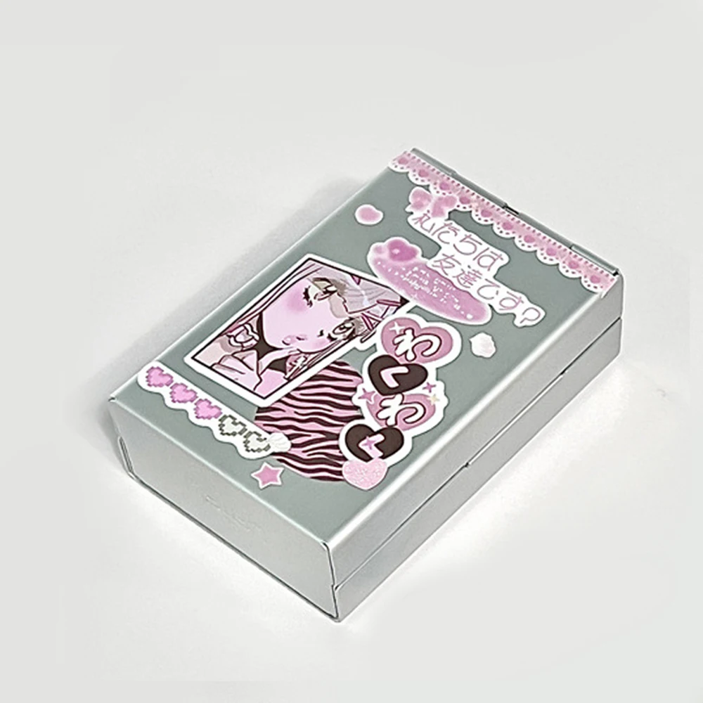

Sticker Storage Cigarette Case Desktop Storage Classification Box School Stationery Photo Card Organizer Photocard Storage Box