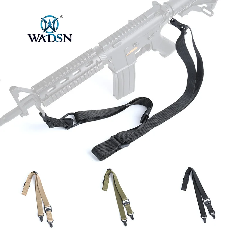 

2 Point Tactical Gun Rifles Sling Multi Mission MS3/MS4 Adjustable Multifunction Shoulder Strap Airsoft Gun Camera Safety Rope