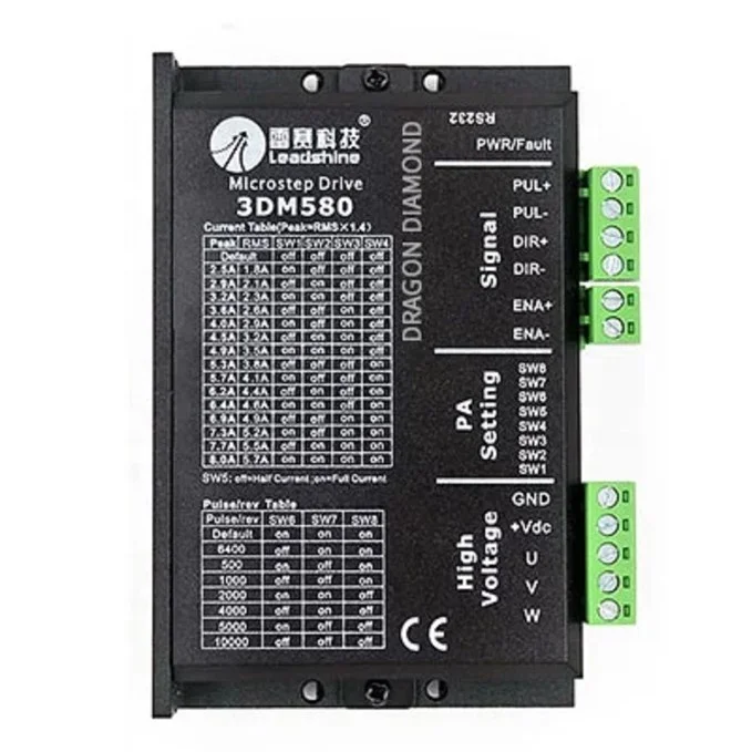 

Lihua Cnc Router 3 Phase 5 Phase 3 Axis Dma860h Drv8825 Leisai Stepper Motor Driver