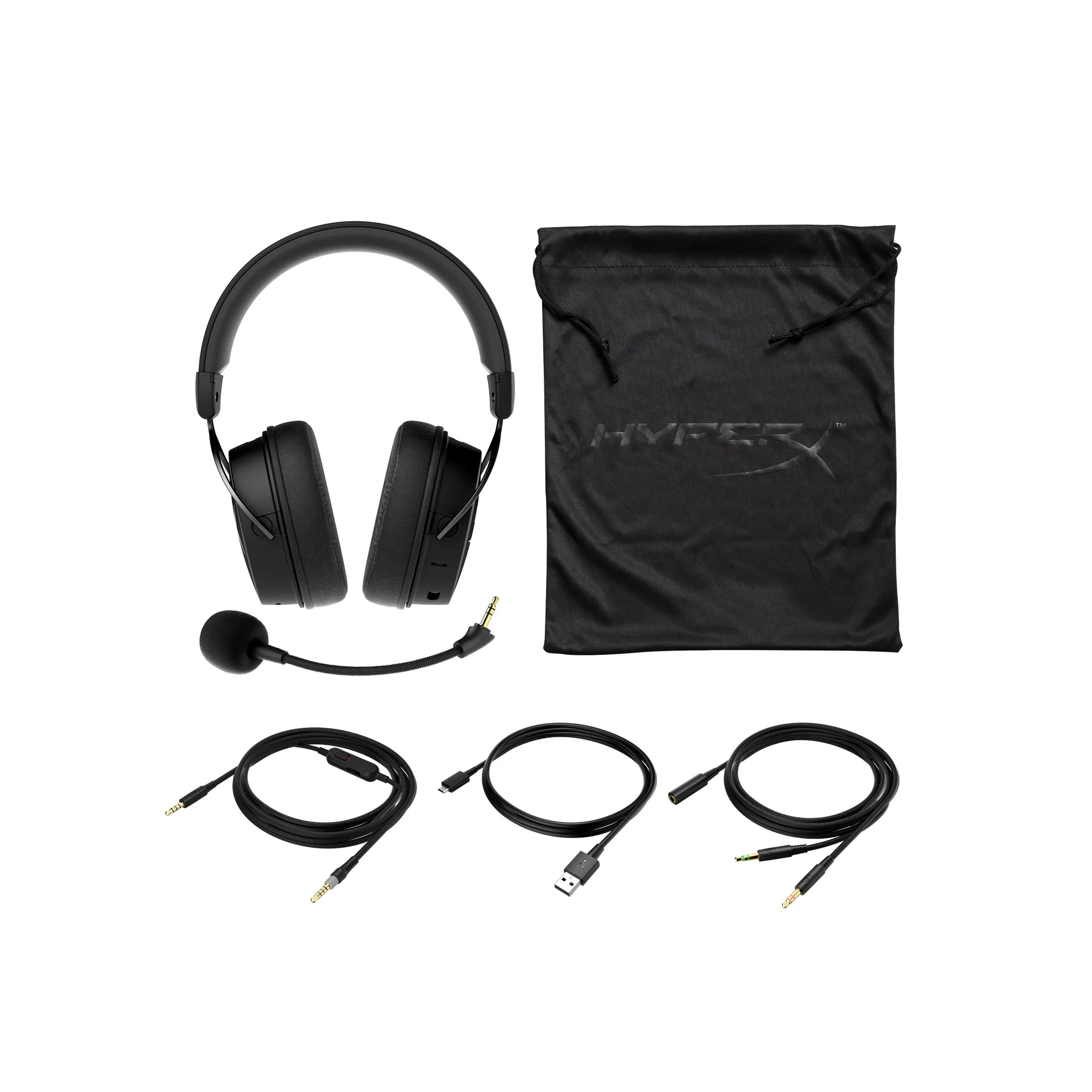 Наушники HyperX Cloud MIX Проводные Беспроводные съемные Игровые наушники с микрофоном