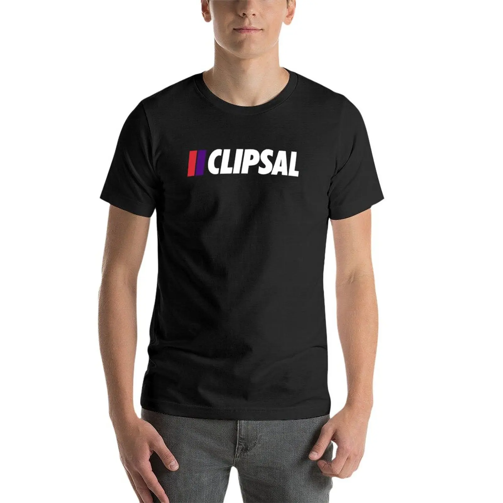 Футболка Clipsal Essential Design одежда в эстетике футболка с коротким рукавом мужские