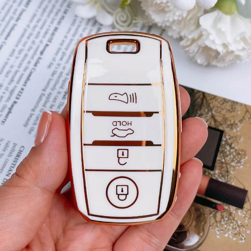 

10PCS For Kia Sportage Cerato Optima K2 K3 K4 K5 Rio Picanto K2 Soul Sorento Ski Sedona 2016 Car Key Case Cover Bag Accessories