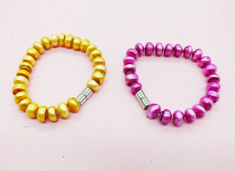 Очень классика и популярная. Браслет из жемчуга браслет натурального