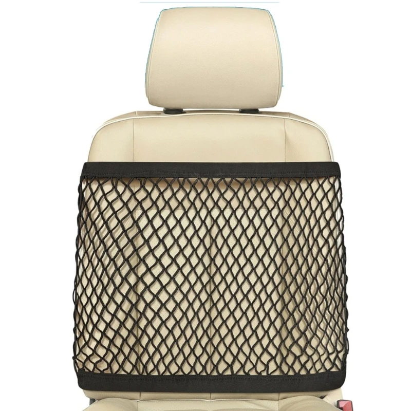 

Elastic Car Car Bag Holder Car Net Front Caddys Car Organizers Storage Automobile Mesh Net Durable