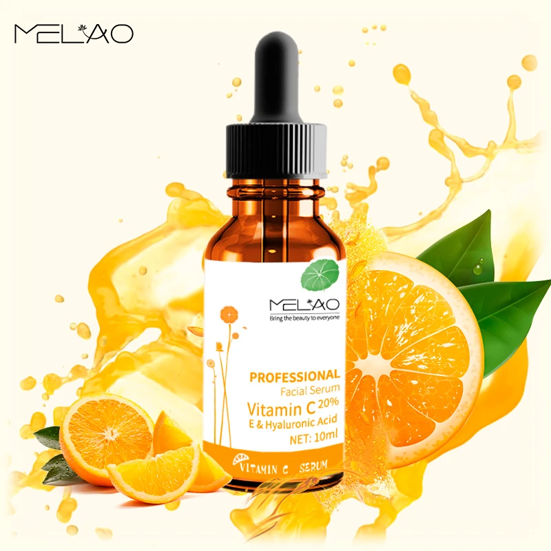 

MELAO Skincare Vitamin C Serum for Face With 20% Hyaluronic Acid & Vitamin E Anti Aging Whitening Brightening Black Spot Removal