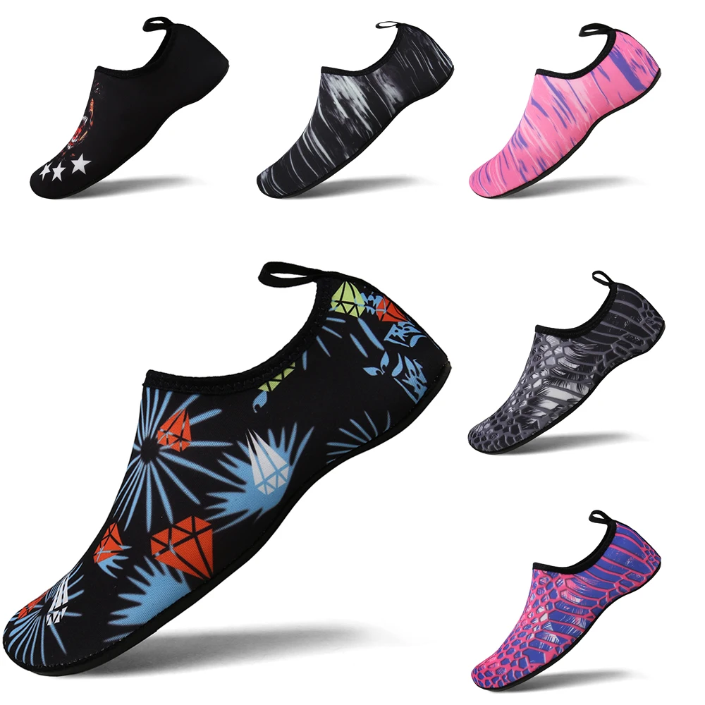 

Unisex Shoes Indoor Yoga Fitness Special Shoes Men Speed Interference Water Beach Shoes Women Portable Swimming Shoe35-48#