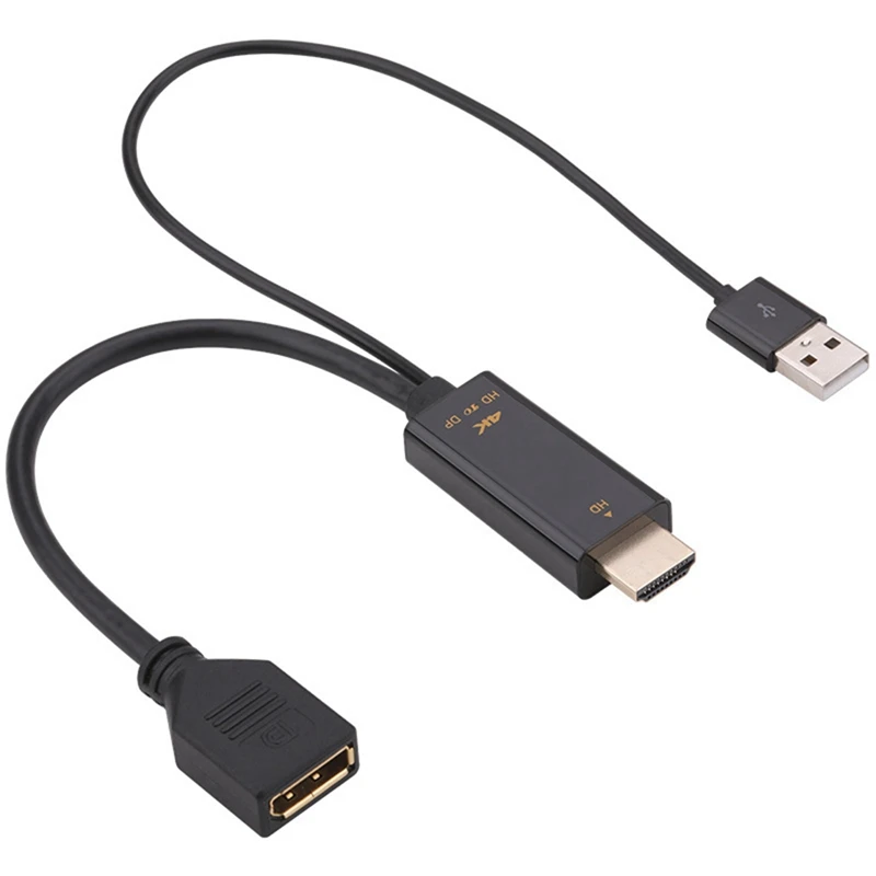 

Кабель-преобразователь 4K @ 60Hz HDMI-совместимый к DP