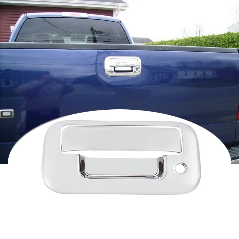 

ABS Chrome Door Handle Cover W/O Passenger Side Keyhole With Key Pad For Ford F-150 F150 4 Doors 2004-2014 Car Styling