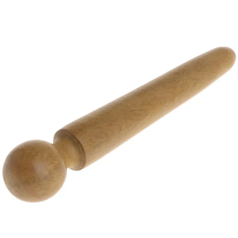 

Деревянная палочка для массажа ног и тела X7JA, акупунктура, рефлексотерапия, облегчение боли в мышцах