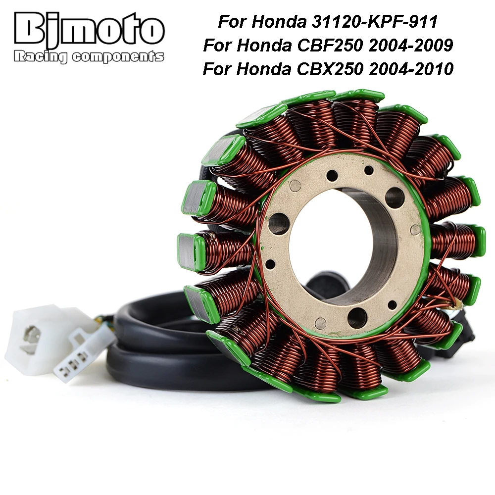 

Motorcycle Generator Stator Coil For Honda CBF250 2004-2009 CBX250 2004-2010 31120-KPF-911