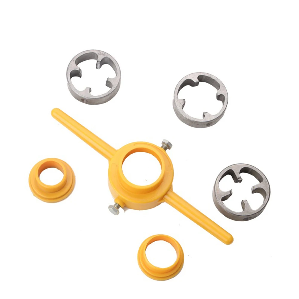 

1/2 1inch 3/4 Pipe Threader Handle Tools 200mm Total Length 33mm Upper Diameter 50mm Lower Diameter NPT Thread