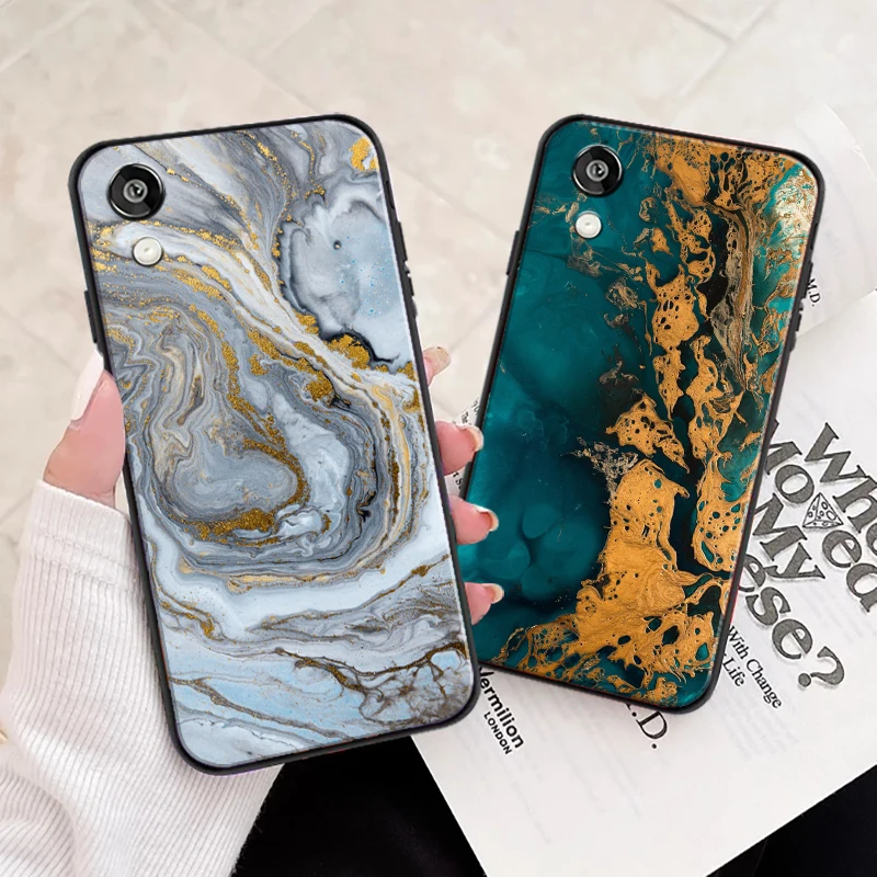 

Luxury Gilt Marble Fashion Art For Huawei P20 P30 Lite Pro Phone Case Protect Back Silicone Cover Soft Black Funda Coque