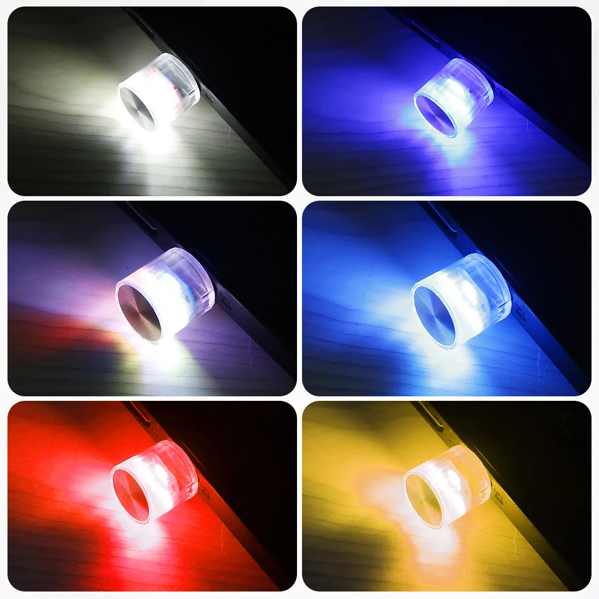 

Car Interior Night Light Plug-in LED Car Ambient Light Portable Mini USB Multiple Colors Light for Car Vehicle Decorative Lamp