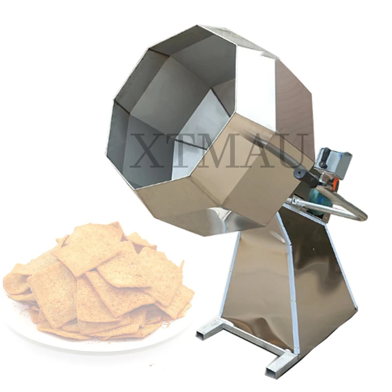 

Pet Feed Seasoning Machine/Automatic Food Snack Chips Popcorn Flavoring Machine/Flavour Mixer Octagonal Drum Mixer