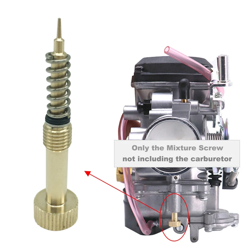 

Набор для ремонта карбонов, медный смесительный винт для карбонов Keihin CV CVK, для Harley Big Twin 1990-1999 Sportster XL 883 1200 1988-2006