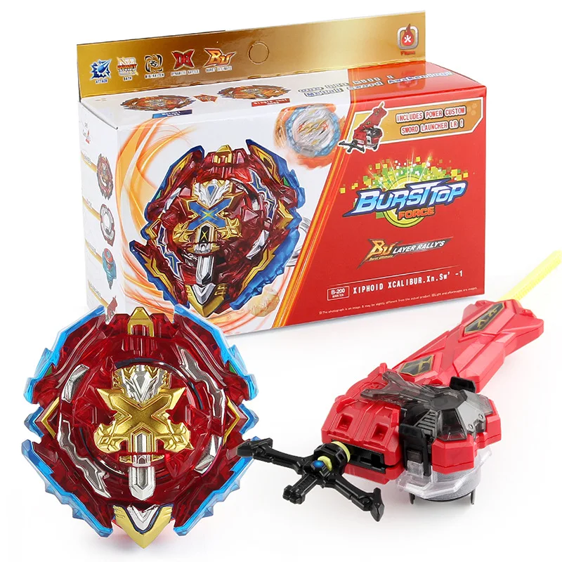 

Beyblade Burst Toy Bu Gyro B- 200 Sword Launcher Alloy Stadium