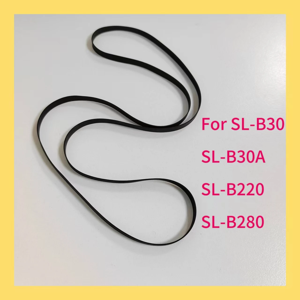 A Belt For TECHNICS/PANASONIC SL-B30 SL-B30A SL-B220 SL-B280 Turntable Black Replacement