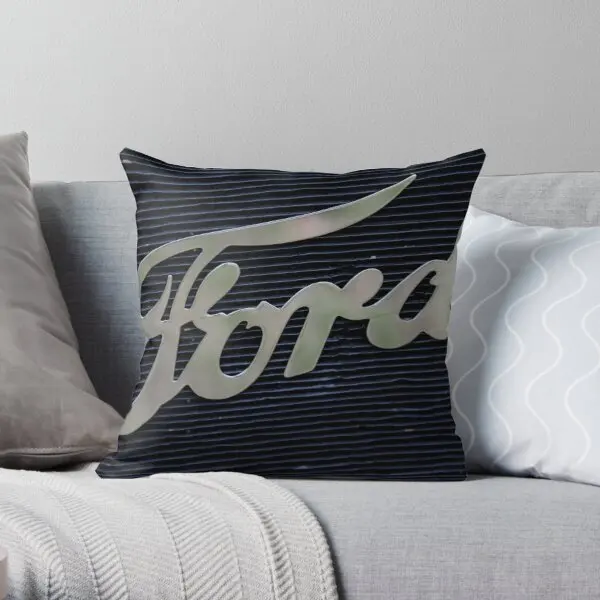 

Old Ford Printing Throw Pillow Cover Sofa Comfort Hotel Office Car Bedroom Wedding Case Decor Waist Anime Pillows not include