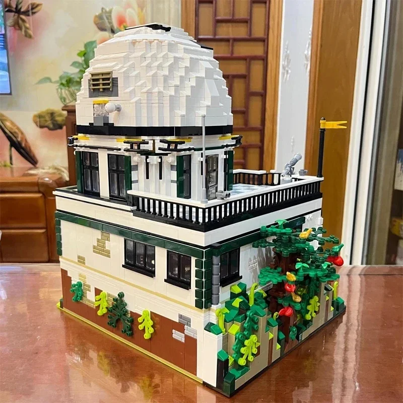 Panbo MOC 7703 совместимый с 910027 обсерватория гор обзор строительные блоки кирпичи