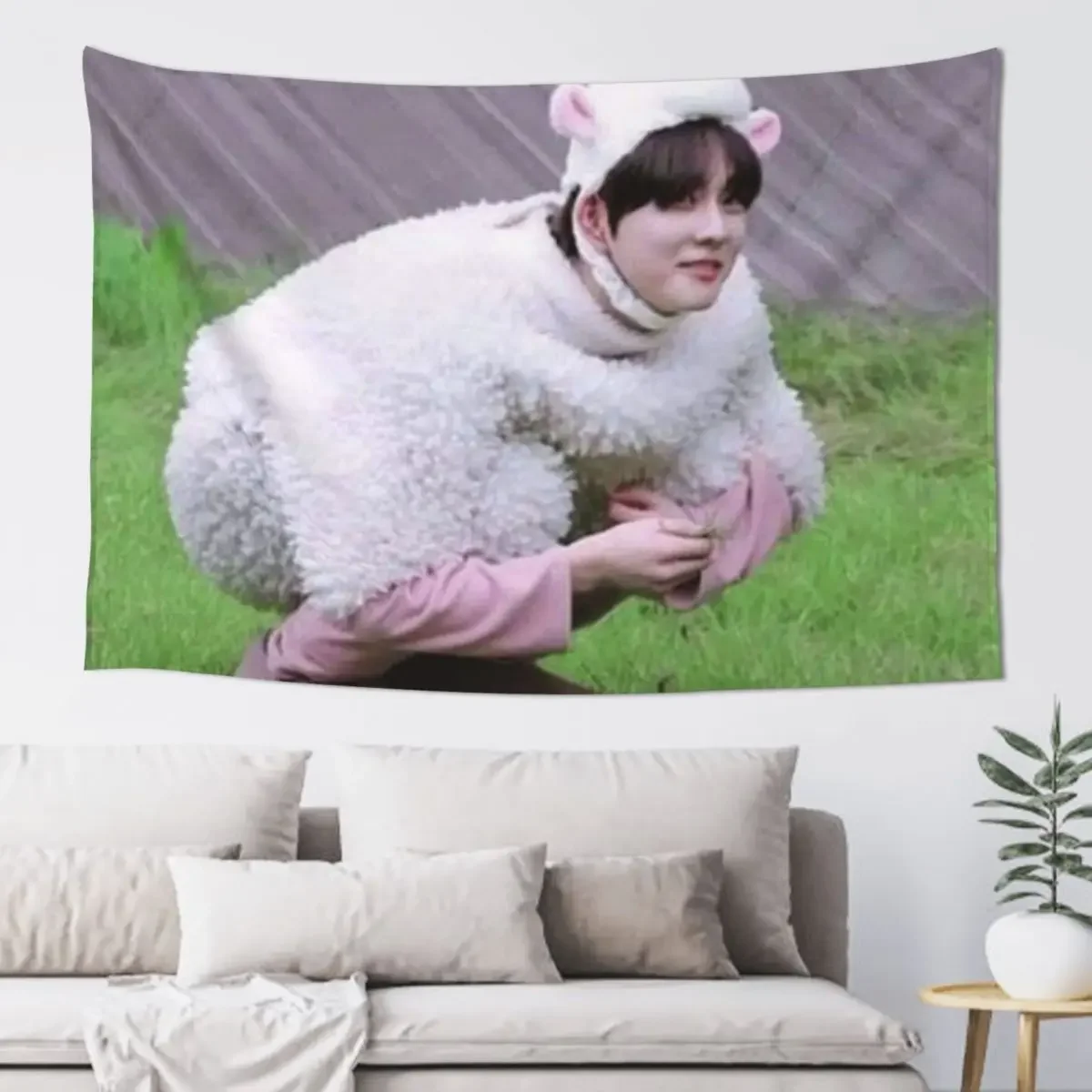 Гобелен с овцами декоративные картины украшение для дома эстетические украшения