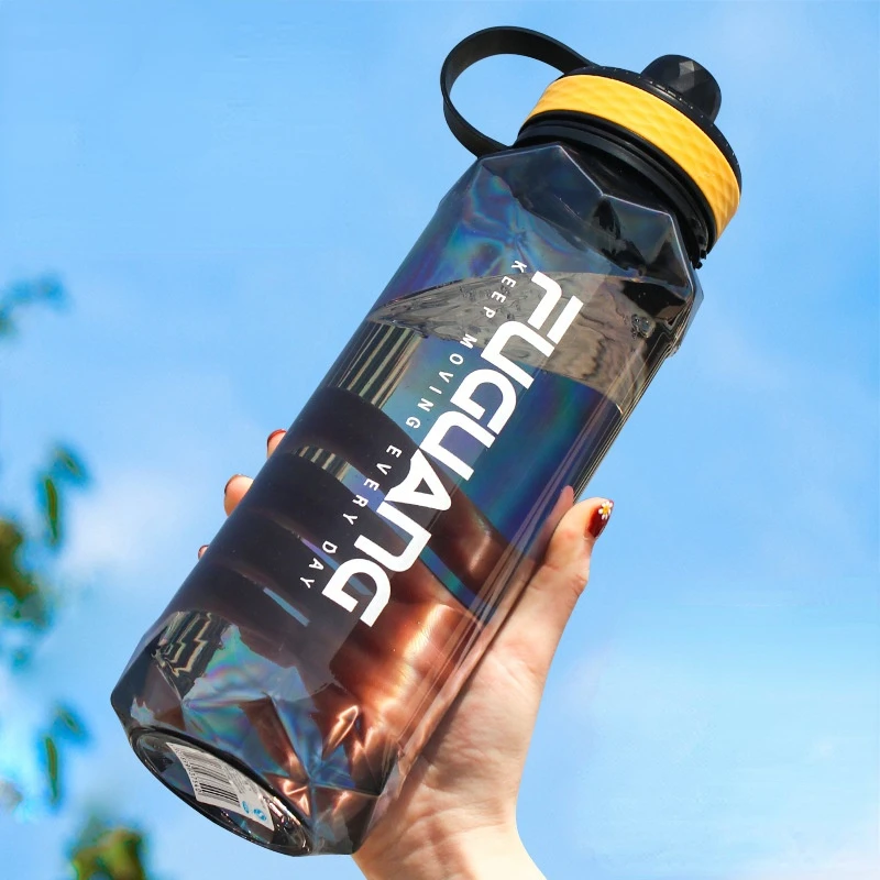 

XiaomiBottle Large Capacity Plastic Cup Student Outdoor Portable Sport Clear Hand Drinkware Summer Fitness Herbalife Hydro Flask