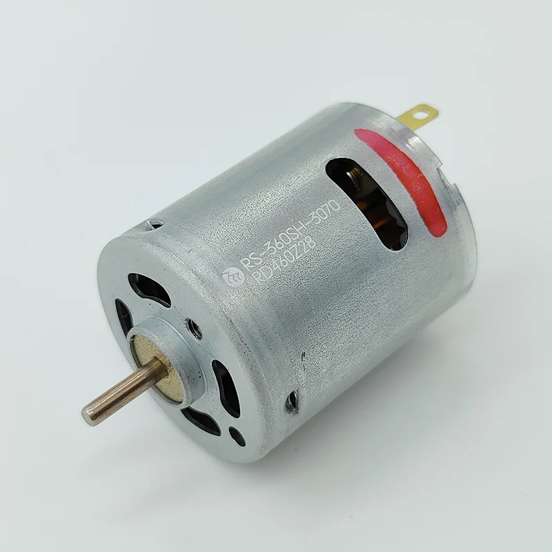 

MABUCHI RS-360SH-3070 Mini 28mm Electric Motor DC 5V 6V 7.2V 9.6V 20800RPM High Speed Carbom Brush Motor Household Appliances