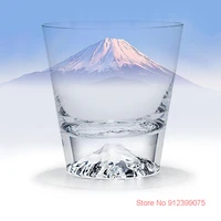 old fashioned pure crystal mount fuji whiskey glass clear wine cup snow mountain brandy snifter snowberg xo whisky rock tumbler