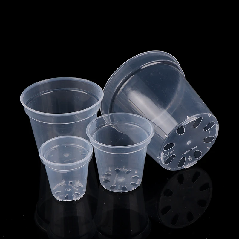 Прозрачный Круглый Горшок Для Орхидеи Посадки 1 Шт. Корпора Markii Значительноpresa네