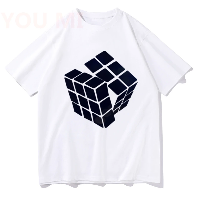 

Awesome Graphic Melting Rubik Rubix Rubics Cube T Shirts Streetwear Short Sleeve Birthday Gifts Summer Style T-shirt Men