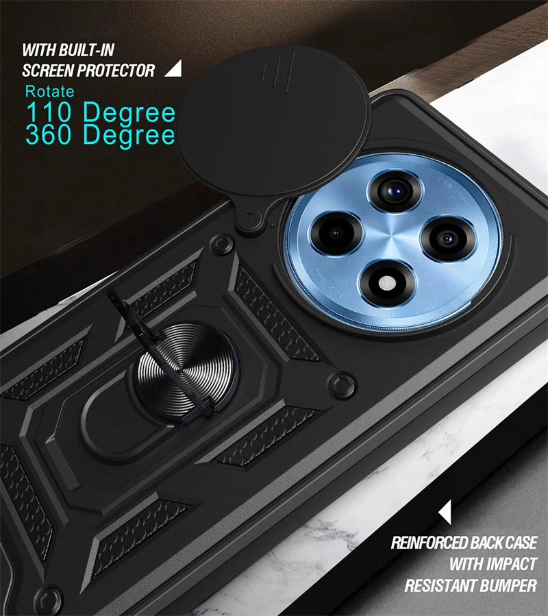 Чехол для OnePlus 12 R 5G чехол противоударные телефонные чехлы с подставкой One Plus 12R