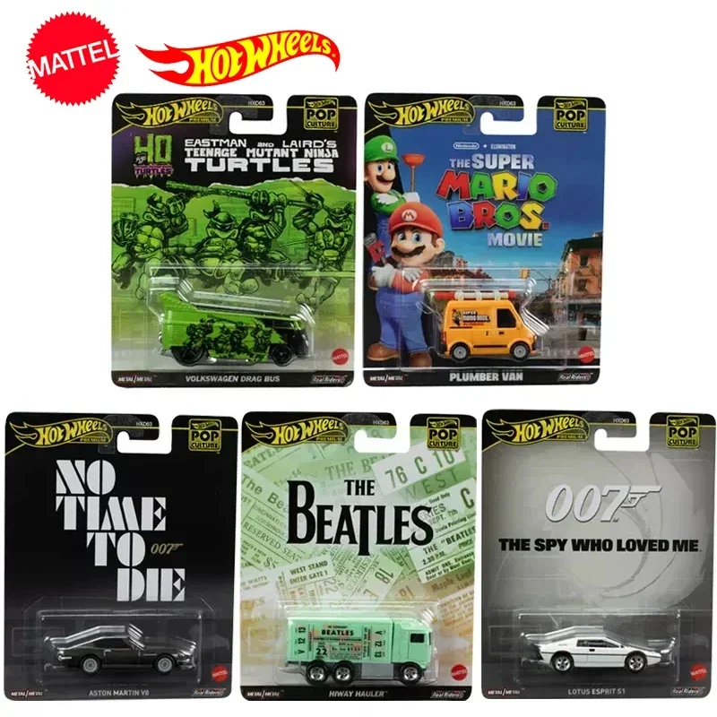 Оригинальные горячие колеса премиум-класса автомобильные поп-культуры игрушки