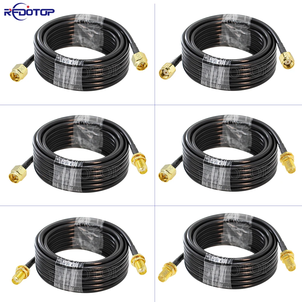 Коаксиальный кабель LMR240 разъем штырь-гнездо SMA-гнездо SMA с низким уровнем потери