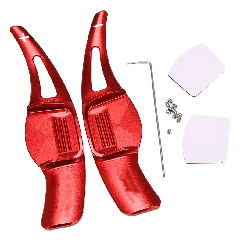 

1Pair Aluminum Car DSG Steering Wheel Shift Paddle Shifter Extension For Hyundai Veloster 2015-2017 Interior Accessories