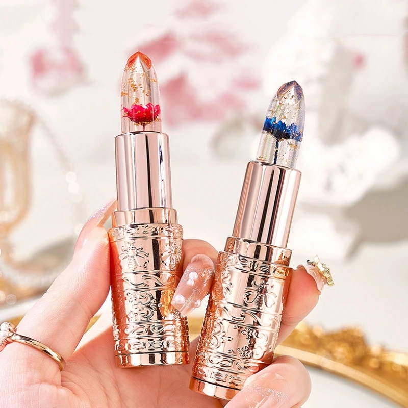 Губная помада Желейная водостойкая стойкая увлажняющий бальзам для губ