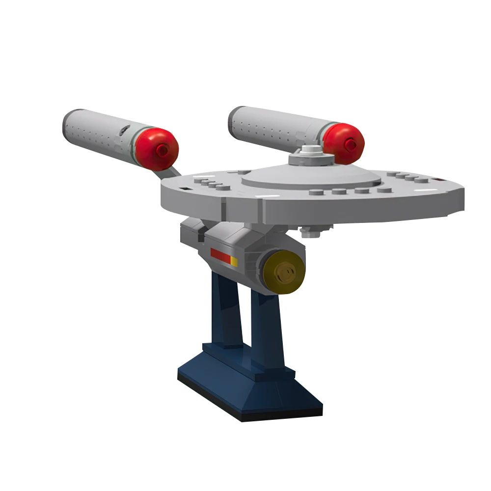 

Gobricks Moc Space Wars Constitution Class U.S.S. Enterprise NCC-1701 from Space Trek Movie Model Building Block Toys Kids Gift