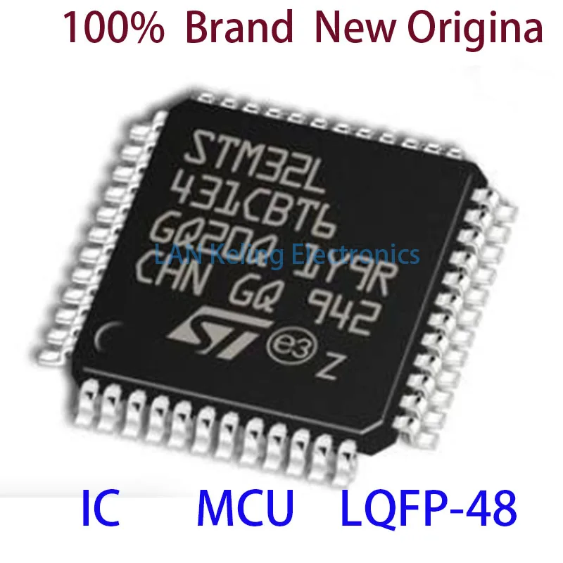 

STM32L431CBT6 STM STM32L431 STM32L431 STM32L431CB STM32L431CBT 100% новый. Оригинальный IC MCU LQFP-48