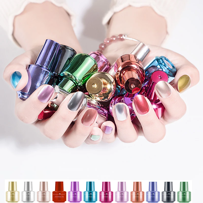 

Полупостоянный лак для ногтей, Гель-лак для ногтей, зеркальный Полупостоянный лак для ногтей