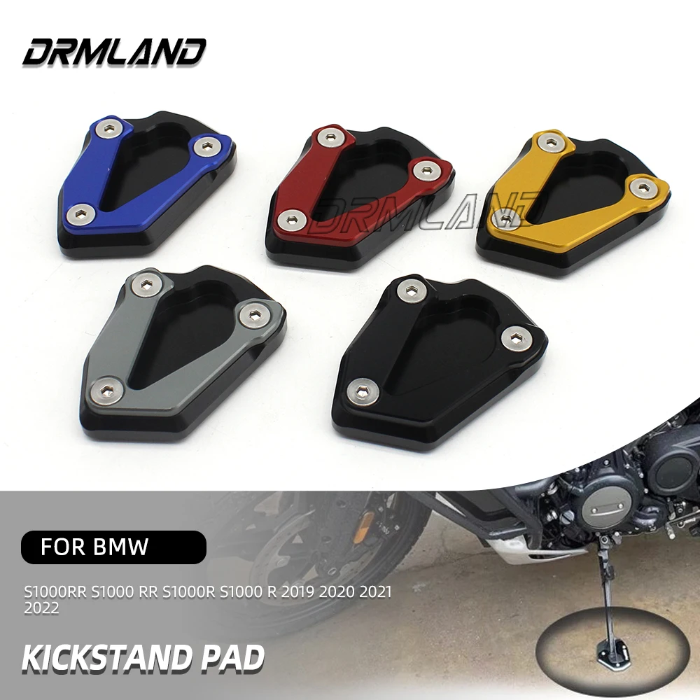 

For BMW S1000 RR S1000RR S 1000 RR S1000R 2019 2020 2021 2022 Motorcycle Kickstand Side Stand Extension Enlarge Pad Foot Plate