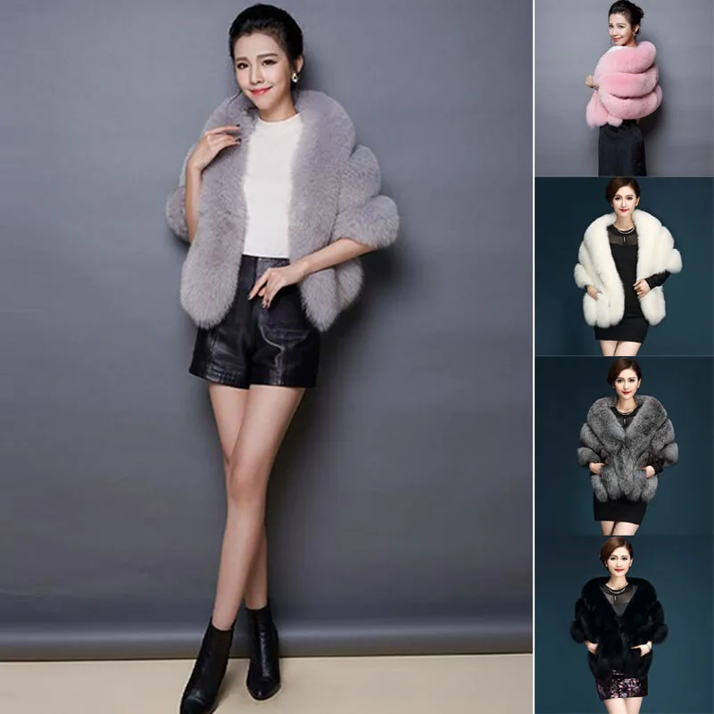 Новинка Зима 2022 женский жилет шуба из искусственного меха роскошное свадебное