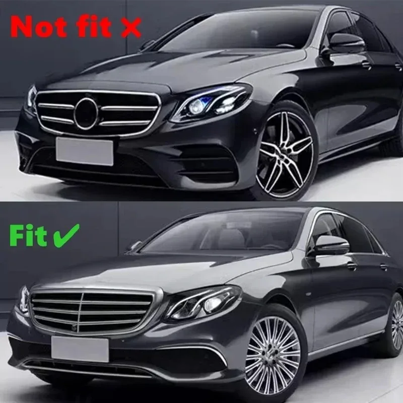 Фото Для Mercedes Benz E-Class W213 E200 E300 E350 E350e E450 E53 2016 2017 2018 2019 2020 Решетка переднего бампера Решетка воздухозаборника капота №3