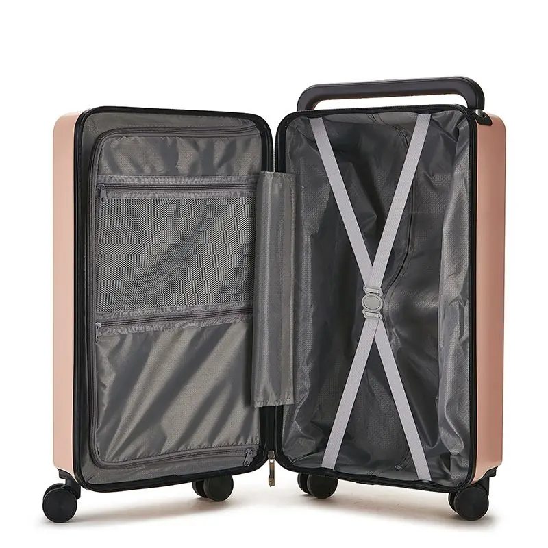 2023 Wide Trolley Case for Female Students Trolley Case for Male Internet Red Code Case Lightweight Travel Case