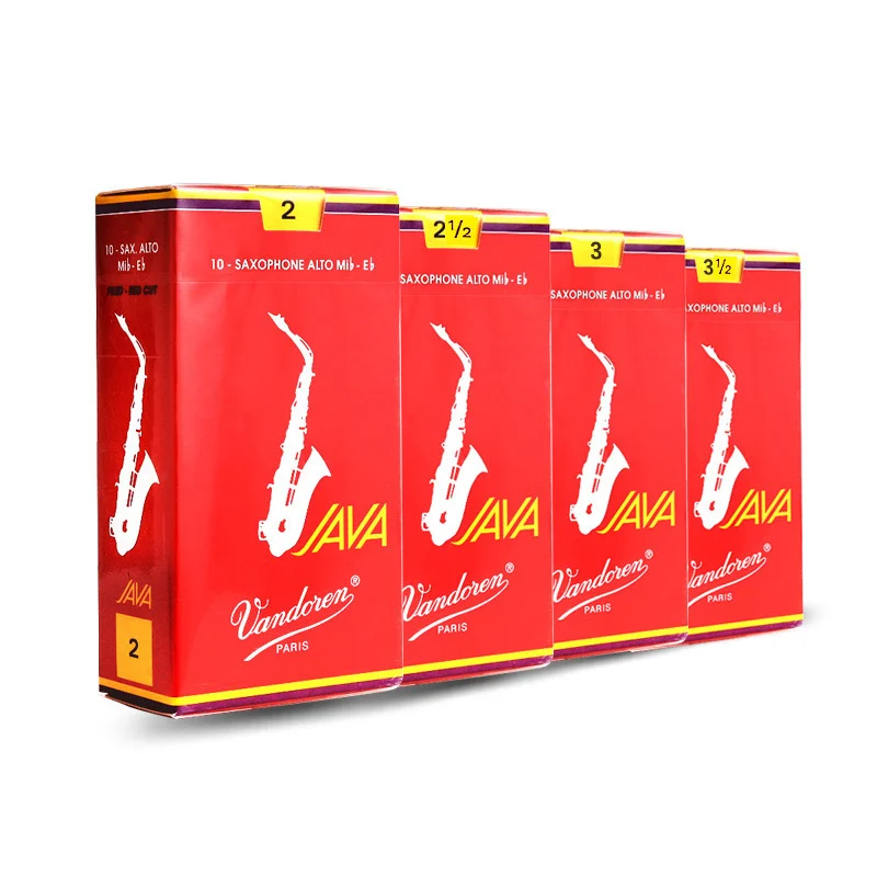 Цена Vandoren красная коробка Java Eb Alto, саксофон, трости
