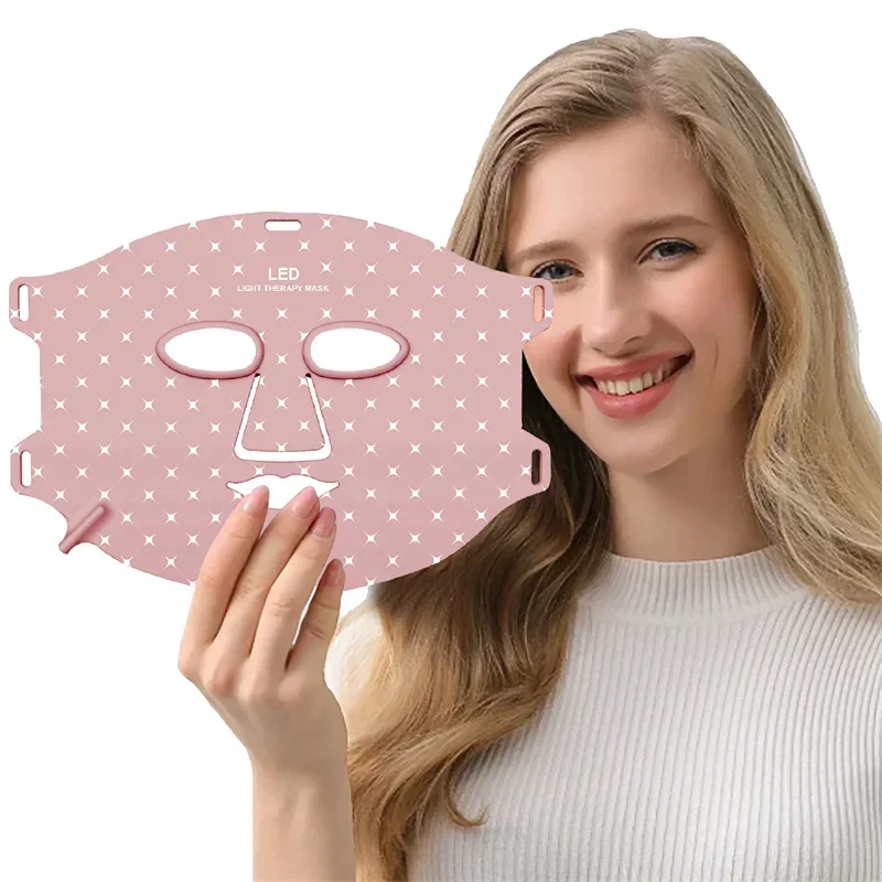 Yabao OEM 7-цветная силиконовая маска красного света Персональная на заказ Маска