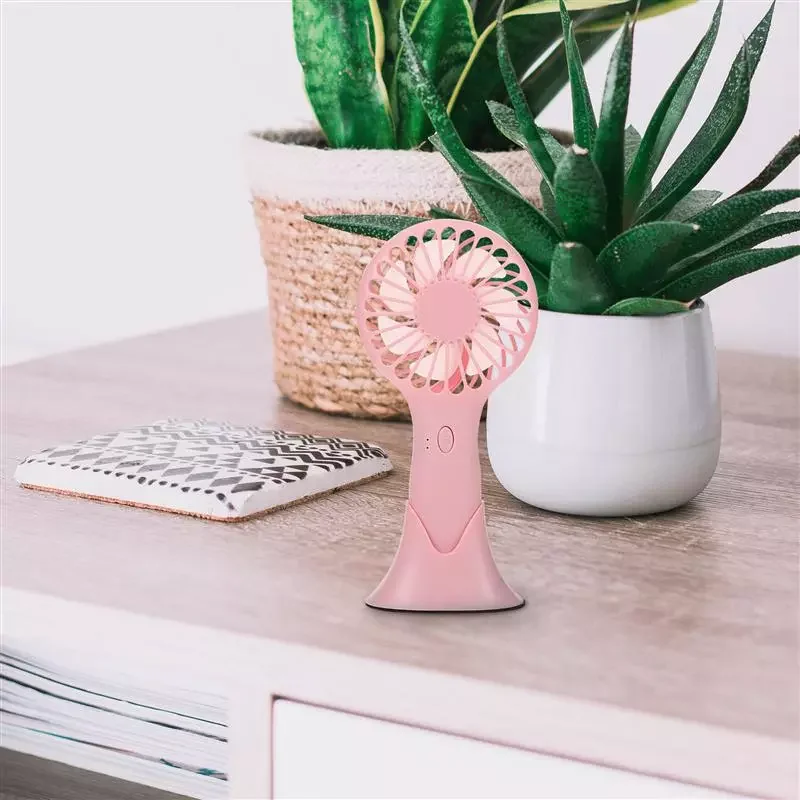 

1pc Portable Cooling Fan Rechargeable Summer Fan Mini USB Handheld Fan