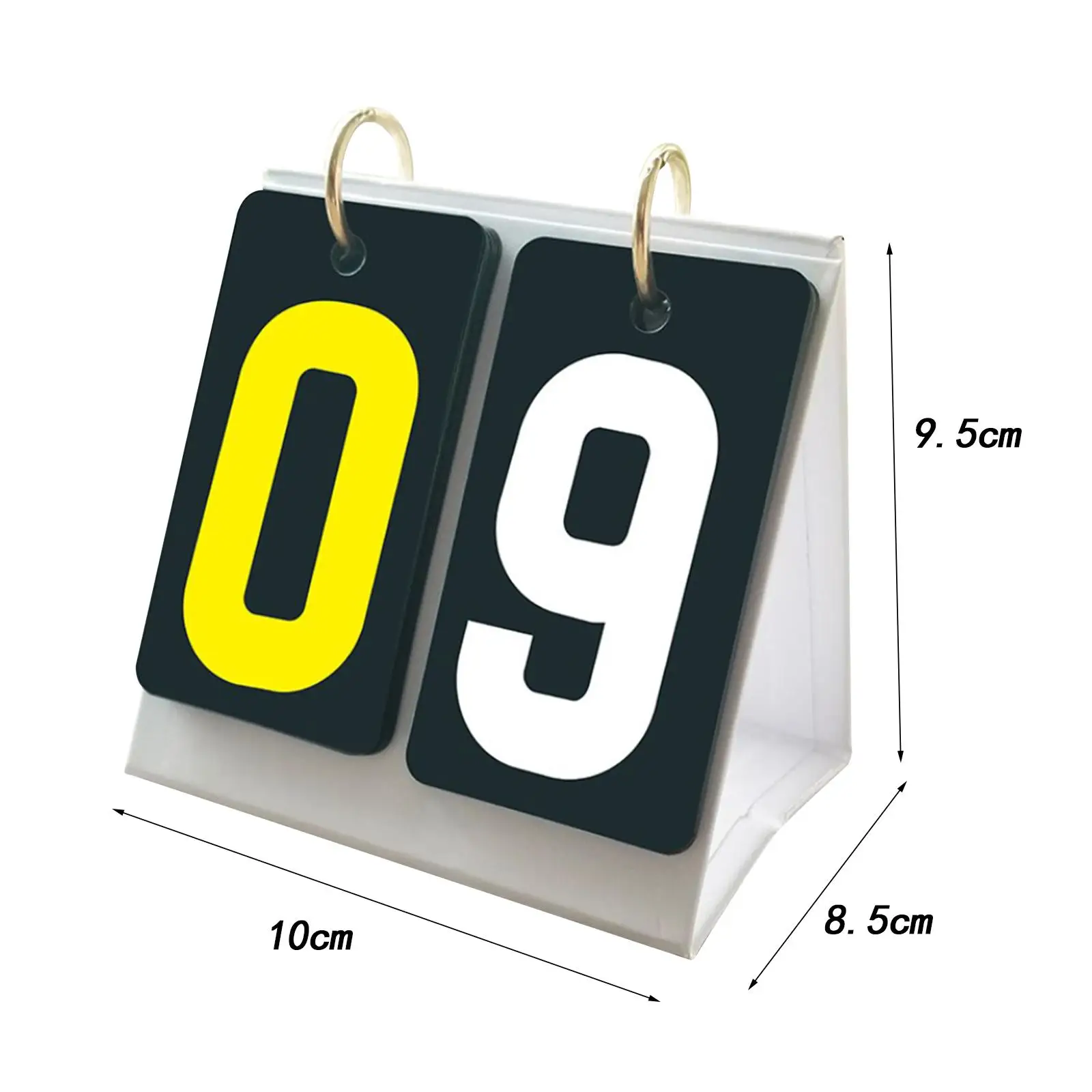 Спортивное табло стол для 2-значный легкий счетчик флип-таблик баскетбольных