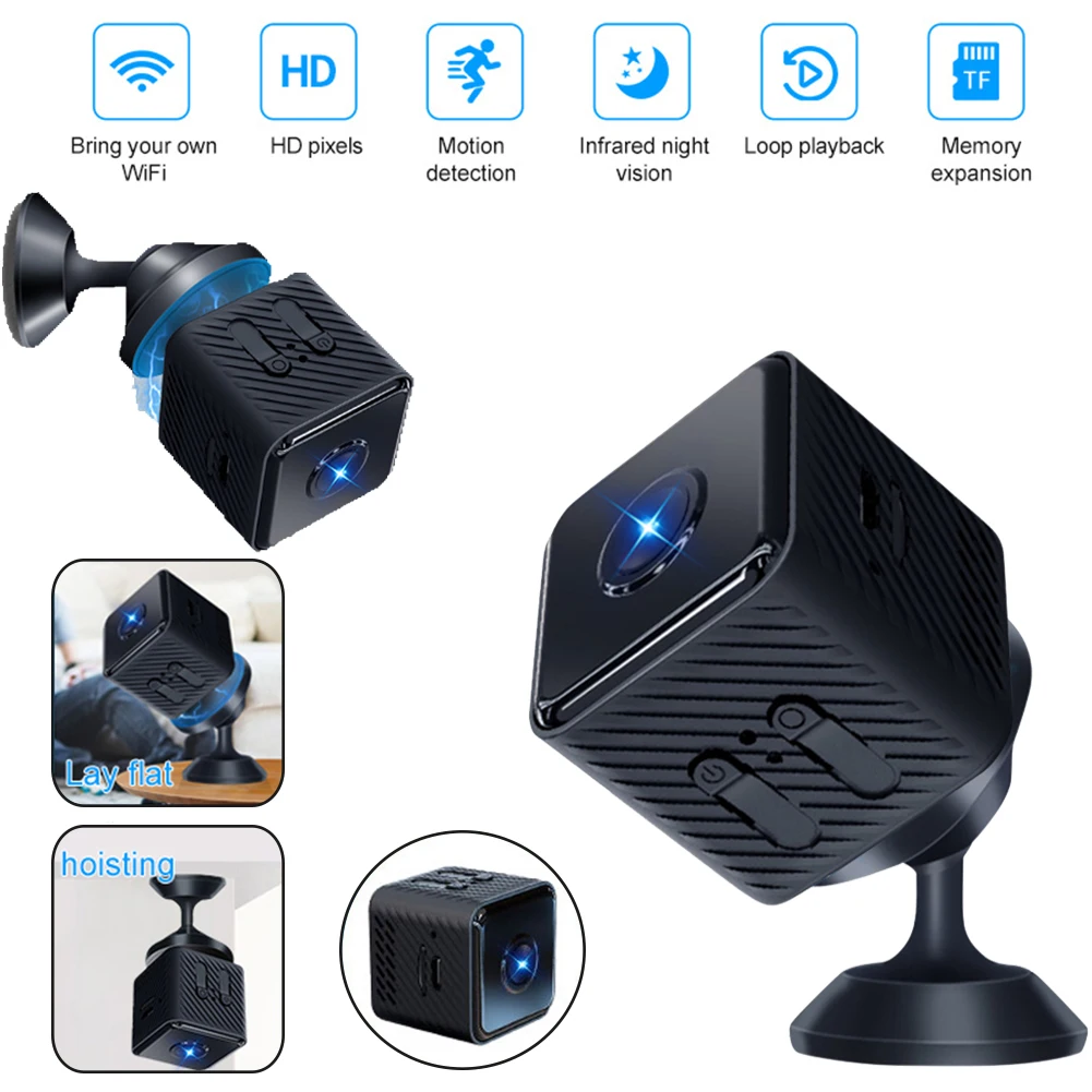 

IP-камера видеонаблюдения, HD p, Wi-Fi