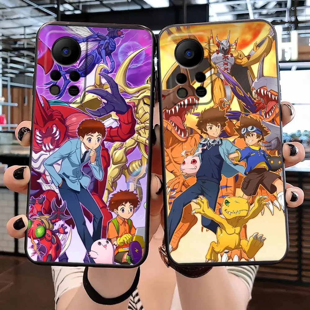 

Funda Case For Infinix TECNO SPARK 7 6 Go 5 Pro HOT 20 20I 20S 12 12I 11 11S 10 10I 10S 9 Case Anime Digital Monster Digimon